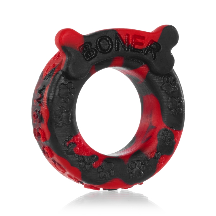 BONER cockring OxBalls blk-red-1 X750